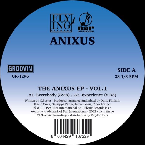 THE ANIXUS EP - VOL.1