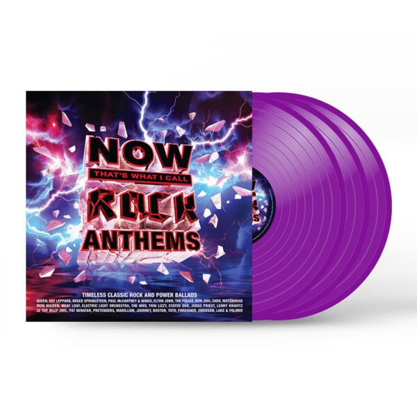 NOW THAT'S WHAT I CALL ROCK ANTHEMS (PURPLE VINYL)