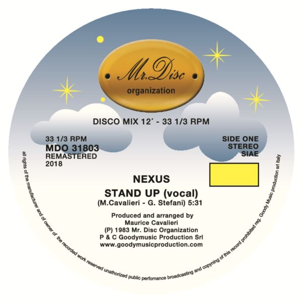 STAND UP (REMASTERED, BLUE COLOUR, NUMBERED VINYL)