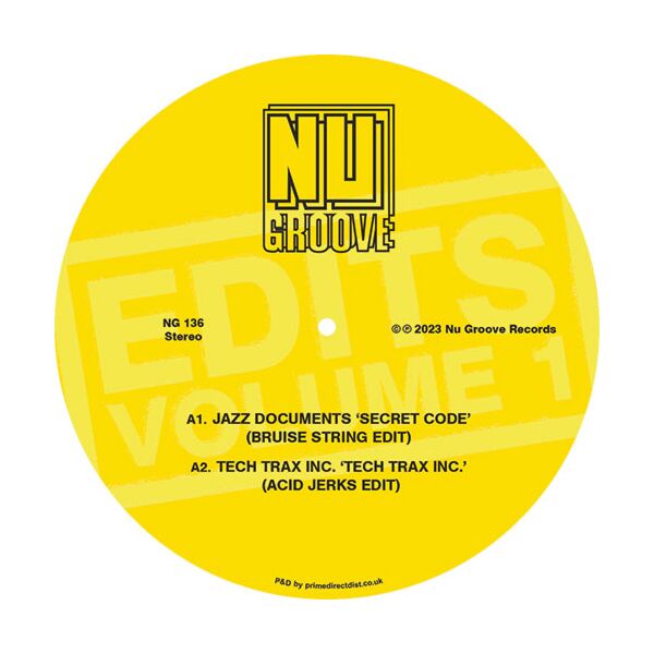 NU GROOVE EDITS, VOL. 1