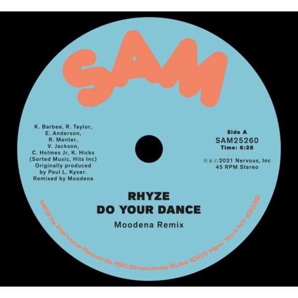 DO YOUR DANCE (MOODENA REMIX) (YELLOW VINYL)